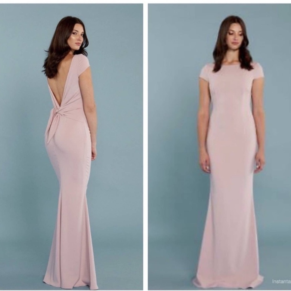 Pink formal dress